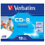 Verbatim CD-R AZO Wide Inkjet Printable 10-pack 700MB 52x 80min. 12cm