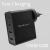 Qoltec Ładowarka GaN POWER PRO 2xUSB-C 2xUSB 130W 5-20V 1.5-5A PD Czarna
