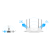 TP-LINK Router EC220-G5 AC1200 1WAN 3LAN