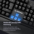 Rampage klawiatura mechaniczna KB-R86 UMBRA Blue Switch Czarna