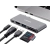 CANYON HUB DS-5 5 w 1 Thunderbolt 3 4k Szary