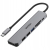 Unitek Hub USB-C aluminium 7w1