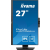 IIYAMA Monitor 27 cali XUB2790QSUH-B1 IPS QHD CAM MIC HDMI DP 3xUSB 100Hz
