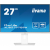 IIYAMA Monitor 27 cali XUB2797QSN-W1 IPS QHD USB-c Dock 65W HDMI WHITE