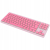 Canyon OnType 10 Low Profile - klawiatura przewodowa TKL (różowa, EN)