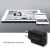 Qoltec Ładowarka sieciowa 18W 5-12V 1.5-3A USB typ C PD USB QC 3.0 Czarna