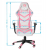 Fotel dla gracza Marvo CH-106, różowa