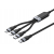 Unitek 1.5M kabel 3w1 USB-C microUSB Lightning