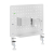Powerton ERGO PEGBOARD Organizer na biurko, szary