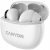CANYON Słuchawki dokanałowe TWS 5 Etui Białe