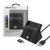 Qoltec Inteligentny czytnik chipowych kart SCR-0643 USB 2.0 +USB-C