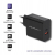 Qoltec Ładowarka sieciowa 63W 5-20V 1.5-3A USB typ C PD USB QC 3.0 Czarna