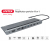 Unitek D1022A Replikator USB-C 11w1 HDMI DP VGA