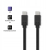 Qoltec Kabel USB 3.1 typ C męski USB 3.1 typ C męski 3m Czarny 52353