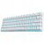 ROYAL KLUDGE RK61 White Gaming Keyboard Red switch