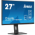 IIYAMA Monitor 27 cali XUB2797QSNP-B1 IPS QHD USB-c Dock, KVM HDMI