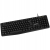 CANYON Klawiatura KB-1 Przewodowa EN/ES Czarna