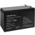 Qoltec Akumulator żelowy 12V 7Ah max.72A AGM