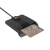 Qoltec Inteligentny czytnik chipowych kart SCR-0634 USB 2.0 +USB-C