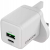 CANYON Ładowarka sieciowa CU20AC GaN 20W 1xPD 1xQC UK Biała