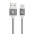 Kabel USB-USB C 1.5m szary sznurek