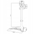 Maclean Uchwyt do monitora max VESA 100x100 13-27