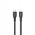 Canyon CC60SC10 - kabel USB-C do USB-C 60 W 1 m Silikonowy Czarny