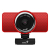 Genius ECam 8000 kamera web Full HD, czerwona 1920x1080, USB 2.0