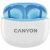 CANYON Słuchawki dokanałowe TWS5 Etui Niebieskie