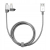 Verbatim USB kabel (2.0) USB A M - microUSB (M) + Lightning (M) 1m 48869
