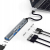 Qoltec Hub Adapter USB-C 3.1 5w1 USB-C PD USB-C USB 2.0 USB 3.0 53790