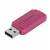 Verbatim USB flash disk, USB 2.0, 128GB, StoreNGo PinStripe, różowy, 49460