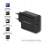 Qoltec Ładowarka sieciowa 45W 5-20V 2.25-3A USB typ C PD USB 3.0 Czarna