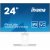 IIYAMA Monitor 24 cale XUB2497HSU-W2 IPS HDMI DP 2x2W USB Pivot HAS(150mm)