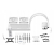 BE QUIET! Chłodzenie wodne Light Loop 240mm AIO ARGB White