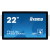 IIYAMA Monitor 22 TF2215MC-B2 pojemnościowy 10pkt pianka IPS DP HDMI