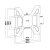 Maclean Uchwyt do telewizora lub monitora vesa 200x200 23-42