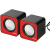 Zestaw głośników 2.0 Audiocore AC870R 6 W czerwony