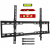 Uchwyt do TV Maclean max VESA 600x400 32-80" 45kg odchylenie +0°-10° MC-413