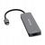 Verbatim USB-C Hub wieloportowy 6-port, 32156, szary, długość kabla 18 cm