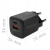 Qoltec Ładowarka 35W GaN ULTRA 5-20V 2.25-3A 1xUSB C PD 1xUSB 3.0 Czarny SKLEP KOZIENICE RADOM