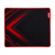 Marvo Podkładka pod mysz, Blaze L, czarno-czerwona, 450 x 400 x 3 mm