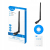 CUDY Karta sieciowa WU1400 USB 3.0 AC1300 SKLEP KOZIENICE RADOM