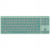 Canyon OnType 10 Low Profile - klawiatura przewodowa TKL zielona