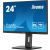 IIYAMA Monitor 24 cale XUB2497HSN-B2 IPS USB-C Dock HDMI DP Pivot HAS