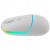 CANYON Mysz bezprzewodowa MW-22 2w1 RGB Biała