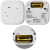 Czujnik dymu Qoltec WiFi TUYA Alarm 85dB LED Smart Home Certyfikowany SKLEP KOZIENICE RADOM