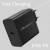 Qoltec Ładowarka Super Quick PD 1xUSB-C 65W 5-20V 3-3.25A Czarna