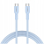 Canyon OnWire 60CL - kabel USB-C do USB-C 60 W, 1 m (jasnoniebieski)