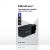 Qoltec Ładowarka GaN POWER PRO 1xUSB-C 1xUSB 100W 5-20V 1.5-5A PD Czarna